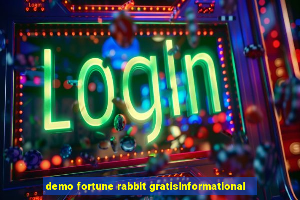 demo fortune rabbit gratisInformational